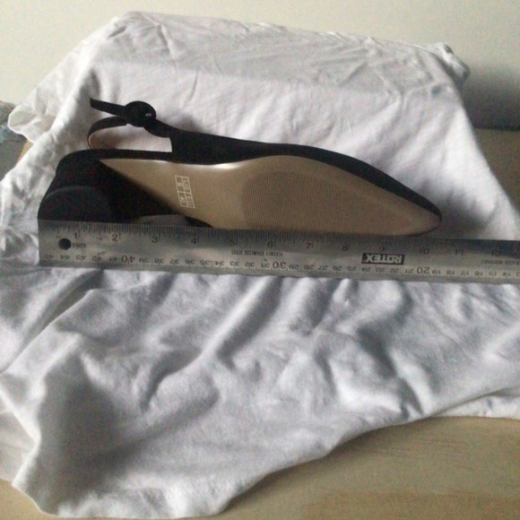 Aachcol Chunky Heel Black Sling Back Pump Size 9/40 - Picture 7 of 7